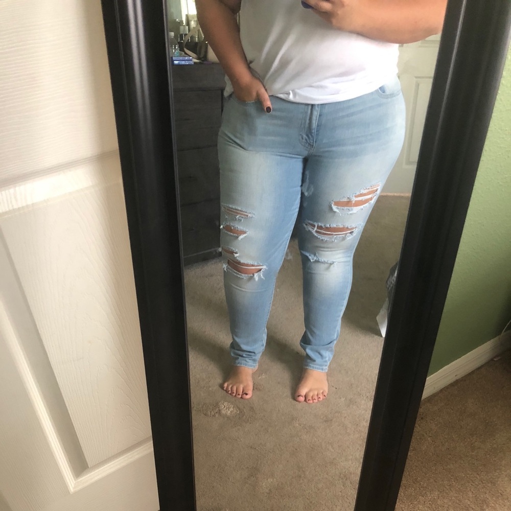 American Eagle Hi-Rise jeggings